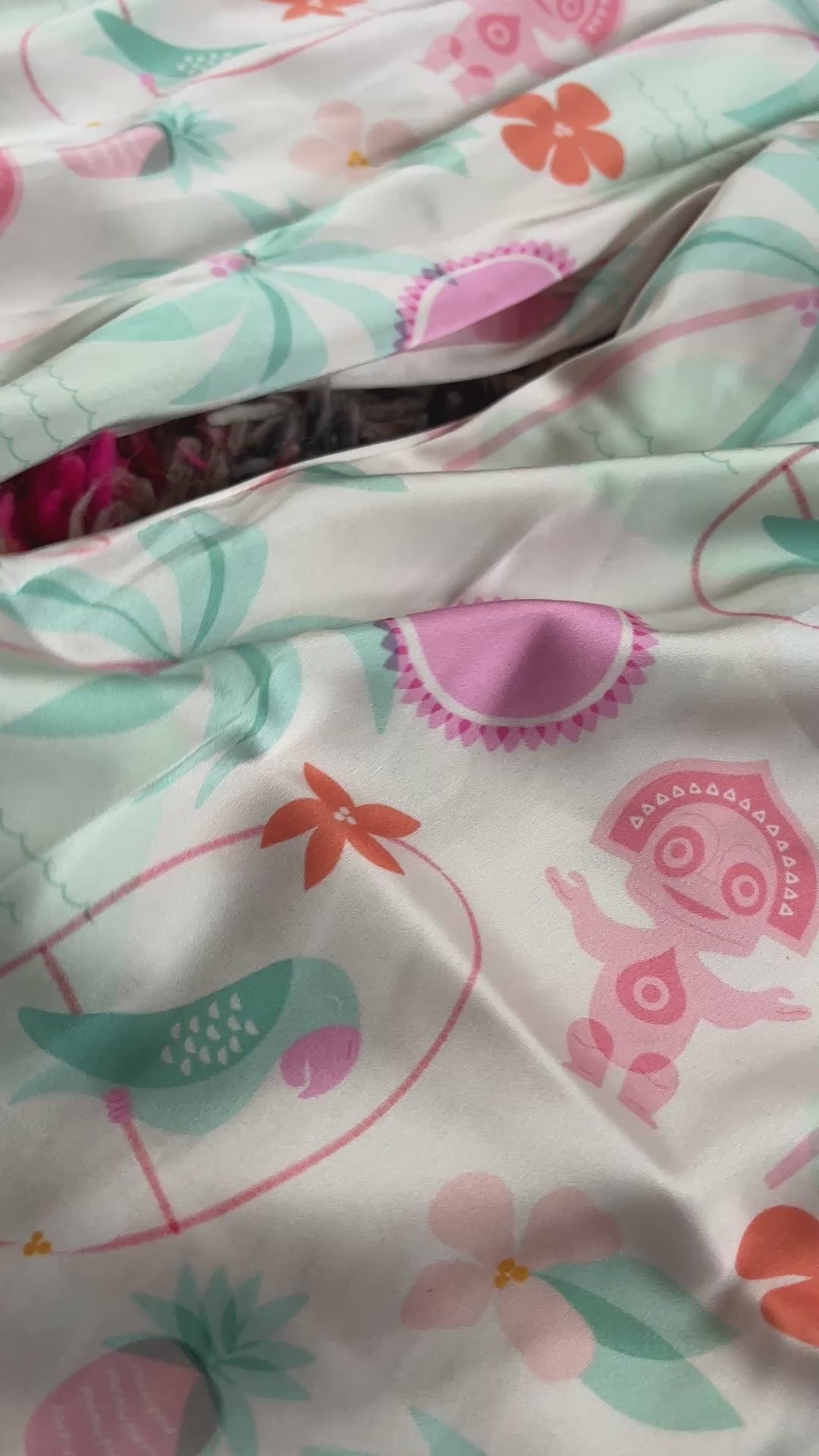Pajama Shorts in Polynesian Pastel